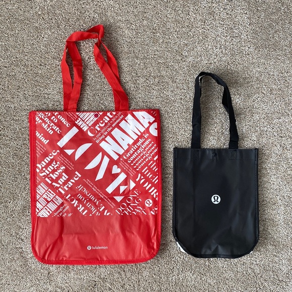 Lululemon Reusable Tote Bags (2) - Picture 1 of 14